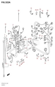 DF250 From 25001F-980001 (E01 E40)  2009 drawing HARNESS