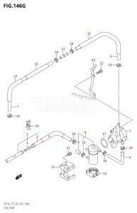 DF175T From 17502F-210001 (E01 E40)  2012 drawing FUEL PUMP (DF175Z:E01)