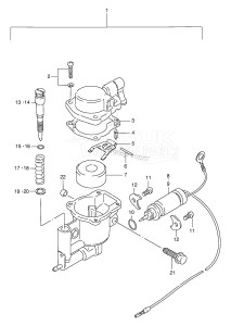 DT150 From 15001-351001 ()  1993 drawing VALVE STARTER