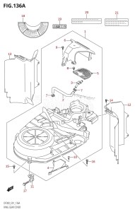 DF300 From 30001F-780001 (E01)  2007 drawing RING GEAR COVER