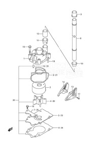 DF 300A drawing Water Pump