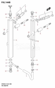 DF325A From 32501F-140001 (E01 E40)  2021 drawing FUEL INJECTOR (E40)