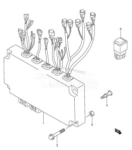 DT225TCL From 22501-251001 ()  2002 drawing INJECTION UNIT (DT150(S) /​ 200)