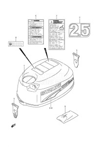 DF 2.5 drawing Engine Cover