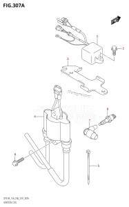 DT9.9A From 00993K-910001 (P36 P40)  2019 drawing IGNITION COIL (DT9.9A,DT15A)