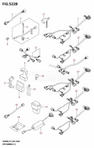 DF250A From 25003P-040001 (E01 E03 E40)  2020 drawing OPT:HARNESS (1) (022,023)