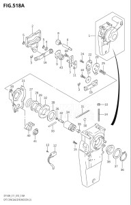 11504F-810001 (2018) 115hp E03-USA (DF115AST) DF115AST drawing OPT:CONCEALED REMOCON (2) (E11,E03)