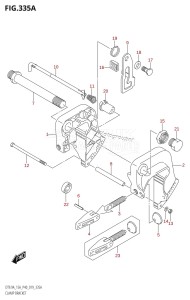 DT9.9A From 00993K-910001 (P36 P40)  2019 drawing CLAMP BRACKET (P36,P81,DT9.9AK:P40)