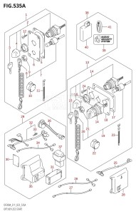 DF200AZ From 20003Z-340001 (E11 E40)  2023 drawing OPT:KEY LESS START (020:(E01,E03),021:E11)