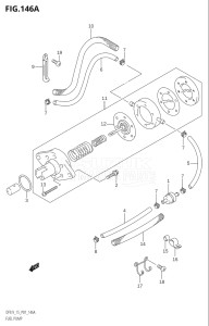 00992F-780001 (2007) 9.9hp P01-Gen. Export 1 (DF9.9K7  DF9.9RK7) DF9.9 drawing FUEL PUMP (K4)