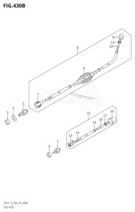 DT15 From 01503K-310001 (P36-)  2013 drawing FUEL HOSE (DT15K:P36)