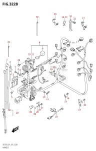 DF200 From 20002F-510001 (E01 E40)  2005 drawing HARNESS (DF200T:E40)