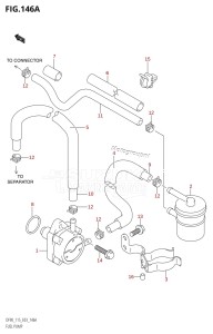 DF115T From 11501F-151001 (E03)  2001 drawing FUEL PUMP (K1,K2,K3,K4,K5,K6)