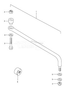 DT175 From 17501-131001 ()  1991 drawing OPT : TIE ROD