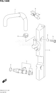 04003F-210001 (2012) 40hp E01-Gen. Export 1 (DF40AQH  DF40AT) DF40A drawing FUEL INJECTOR (DF50ATH:E01)