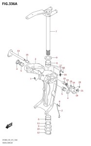 DF250A From 25003P-510001 (E03)  2015 drawing SWIVEL BRACKET