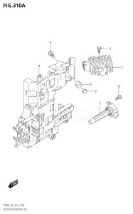 06002F-210001 (2012) 60hp E03-USA (DF60A) DF60A drawing RECTIFIER / IGNITION COIL