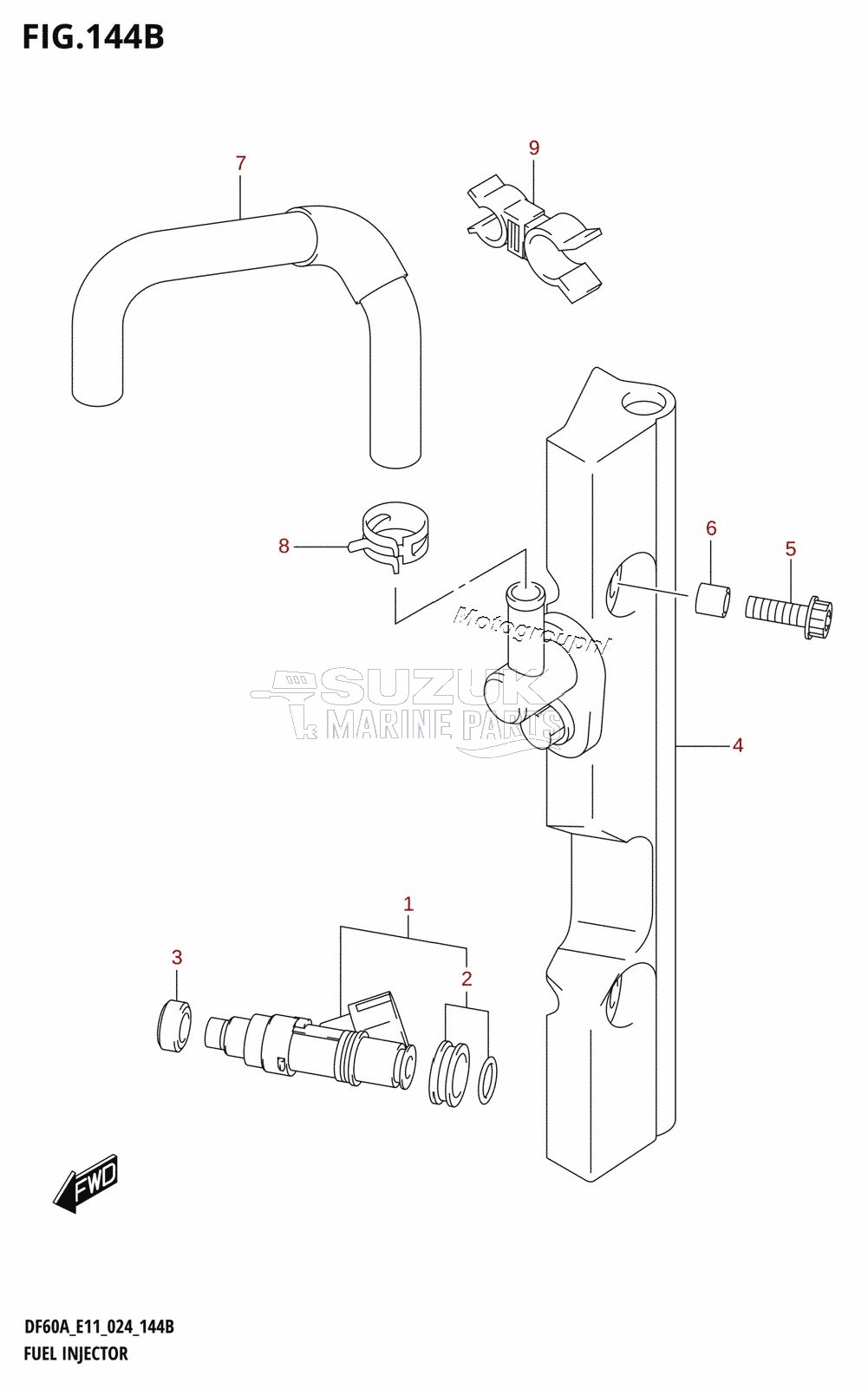 FUEL INJECTOR (E40)