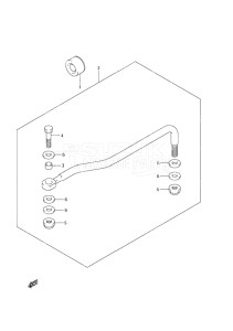 Outboard DF 30 drawing Drag Link