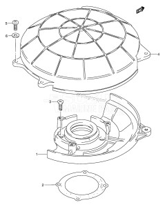 DT85TC From 8501-971001 ()  1999 drawing OIL SEAL HOUSING (WT,WQ,WHQ ~MODEL:94)