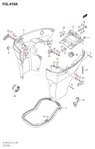 DF140A From 14003F-310001 (E01 E40)  2013 drawing SIDE COVER (DF140AT:E01)