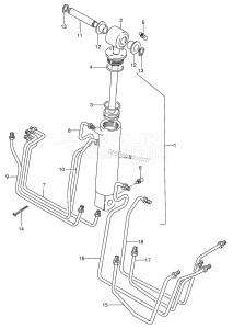 DT140 From 14002-651001 ()  1996 drawing TILT CYLINDER