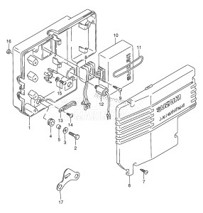 DT75TC From 07501-011001 ()  1990 drawing ELECTRICAL (TC-1)