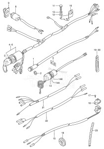 DT55 From 05501-131001 ()  1991 drawing ELECTRICAL (DT55HTC /​ 65HTC)