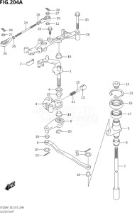 20003P-910001 (2019) 200hp E03-USA (DF200AP) DF200AP drawing CLUTCH SHAFT