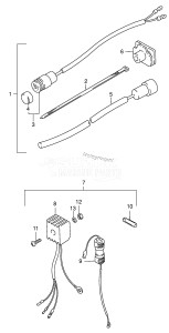 DT40 From 04003-421001 ()  2004 drawing OPT : ELECTRICAL (MANUAL STARTER)