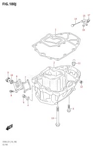 05003F-610001 (2016) 50hp E01-Gen. Export 1 (DF50A  DF50ATH) DF50A drawing OIL PAN (DF60A:E40)