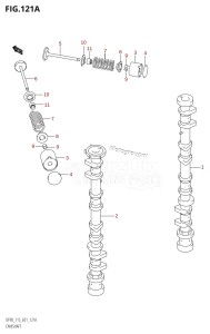 DF115T From 11501F-880001 (E01 E40)  2008 drawing CAMSHAFT