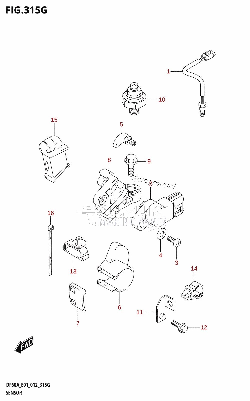 SENSOR (DF60A:E40)