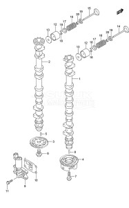 DF 175 drawing Camshaft