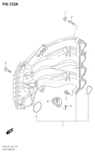 DF90A From 09003F-140001 (E11 E40)  2021 drawing INTAKE MANIFOLD