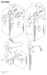 DF115T From 11501F-151001 (E01)  2001 drawing OPT:SWITCH (K5,K6,K7,K8,K9,K10,011)