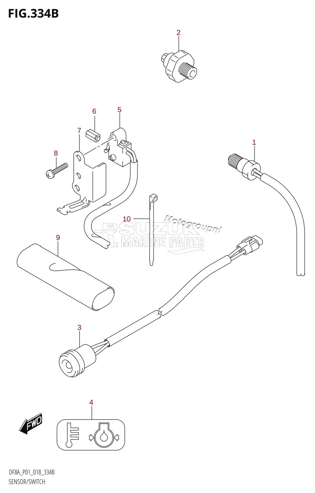 SENSOR /​ SWITCH (DF8AR,DF9.9AR)