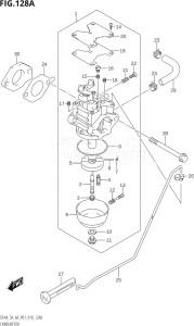 00503F-810001 (2018) 5hp P01-Gen. Export 1 (DF5A) DF5A drawing CARBURETOR (DF4A)