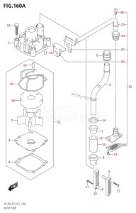 DF115AST From 11504F-510001 (E03)  2015 drawing WATER PUMP (DF100AT:E03)