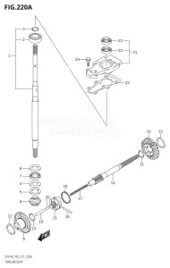 00801F-710001 (2017) 8hp P03-U.S.A (DF8A  DF8AR) DF8A drawing TRANSMISSION