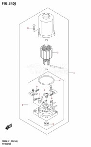 DF60A From 06002F-510001 (E01 E40)  2015 drawing PTT MOTOR (DF60ATH:E40)