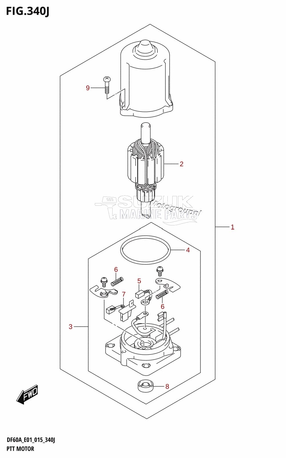 PTT MOTOR (DF60ATH:E40)