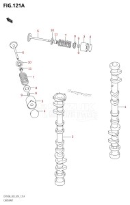 DF140A From 14003F-410001 (E03)  2014 drawing CAMSHAFT