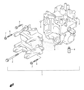 DF9.9 From 00991F-651001-652501 ()  1996 drawing CYLINDER BLOCK