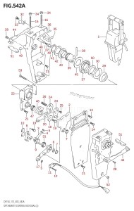 DF175Z From 17501Z-880001 (E03)  2008 drawing OPT:REMOTE CONTROL ASSY DUAL (2)