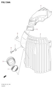 DF100A From 10003F-410001 (E01 E40)  2014 drawing SILENCER (DF100AT:E01)