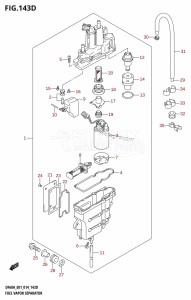 DF50A From 05004F-410001 (E01)  2014 drawing FUEL VAPOR SEPARATOR (DF40AST:E34)