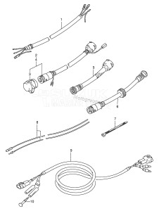 DT85TC From 8501-751001 ()  1988 drawing OPT : ELECTRICAL (WT,WQ,WHQ)