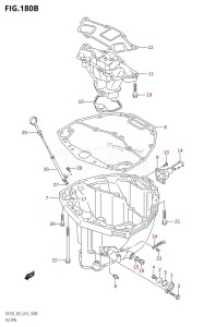 DF225Z From 22503Z-410001 (E03)  2014 drawing OIL PAN (DF200Z:E03)