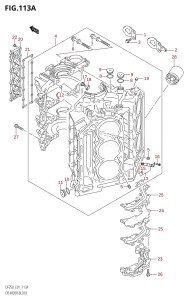 DF250Z From 25001Z-680001 (E01 E40)  2006 drawing CYLINDER BLOCK